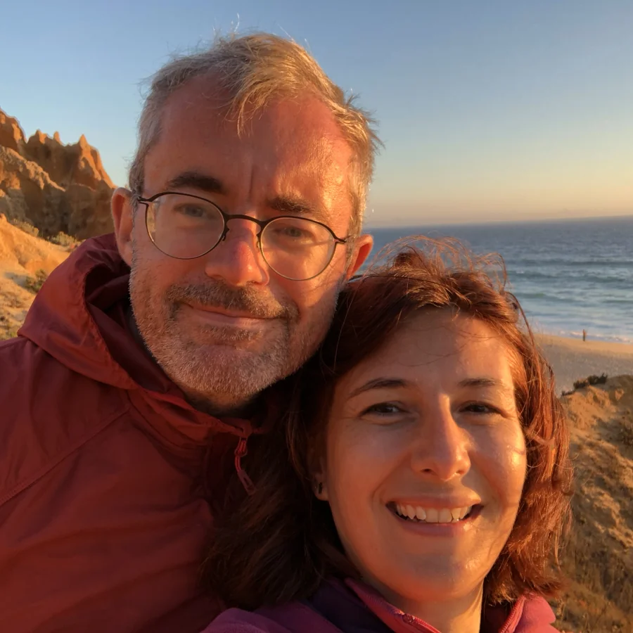 Carla e Meik, anfitriões no Gerês